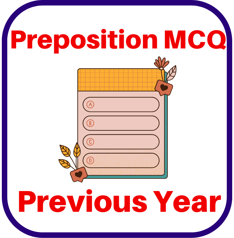 Preposition MCQ