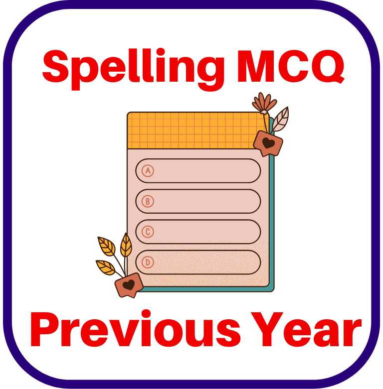Spelling MCQ