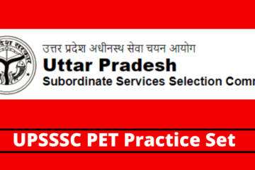 UPSSSC PET Practice Set PDF Download