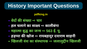 20000 GK Question In Hindi PDF Download History