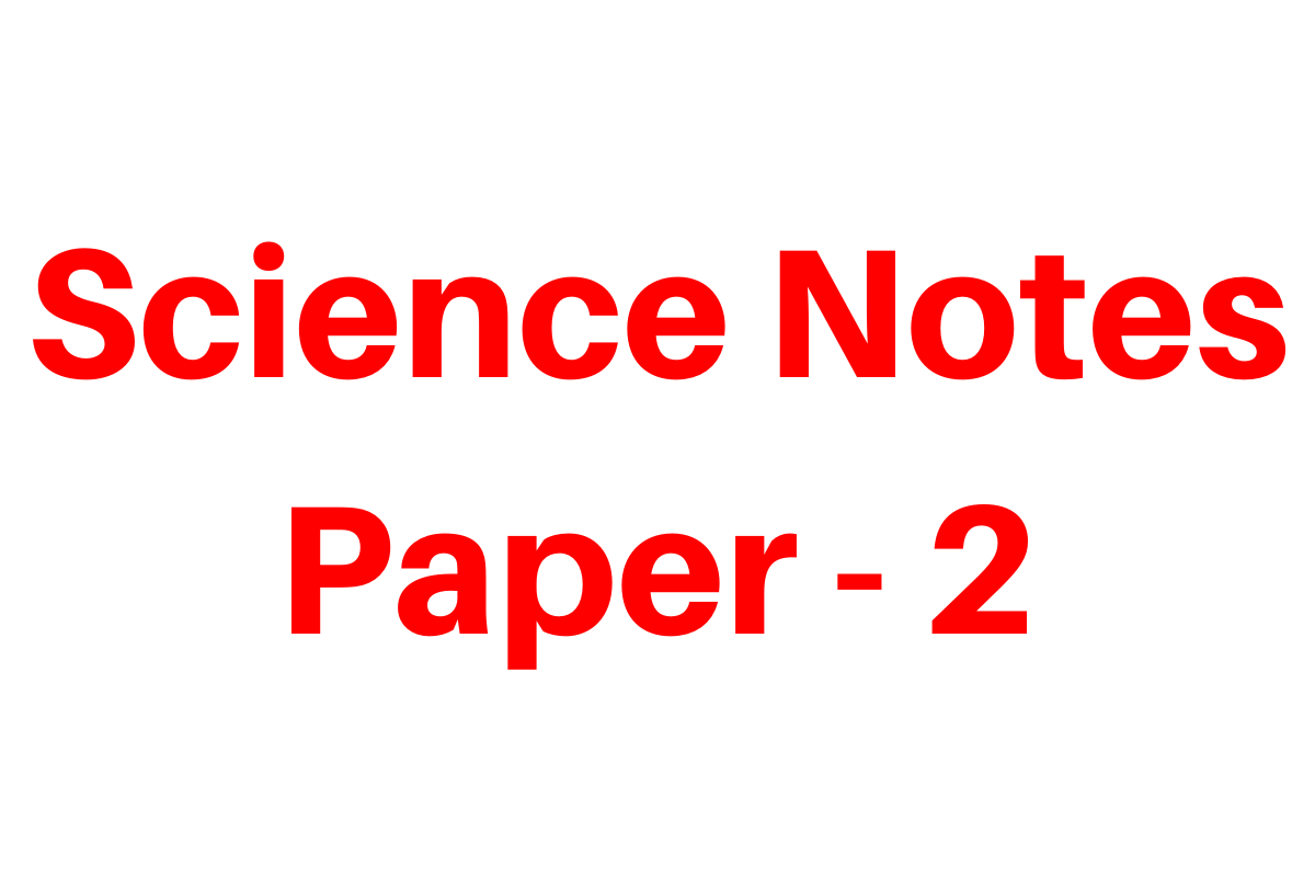 CTET Science Notes In Hindi PDF