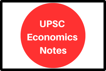 UPSC Economics Notes In Hindi PDF
