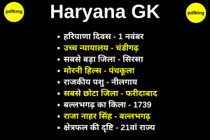 haryana gk 1500 questions and answers